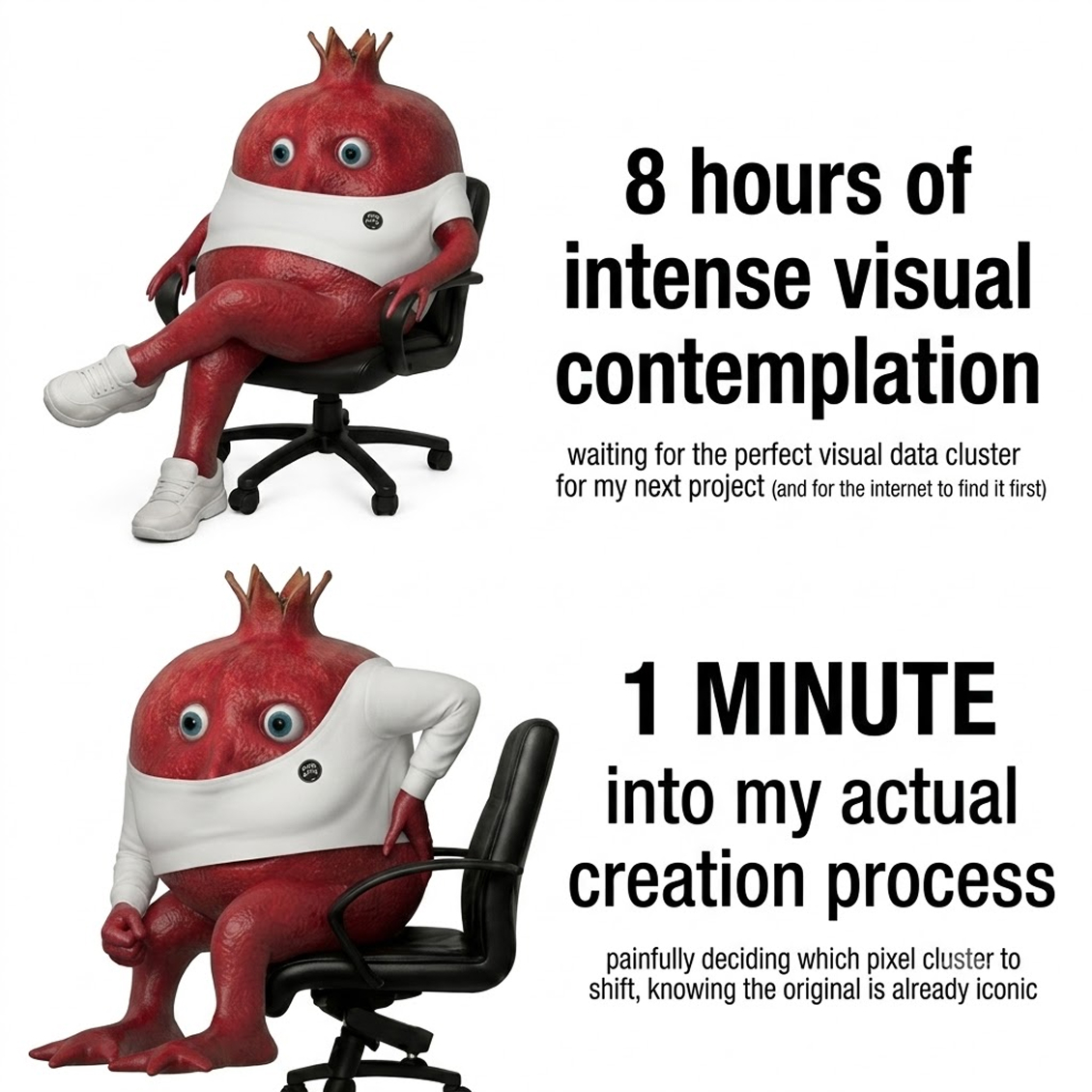 8 hours vs 1 minit fr fr